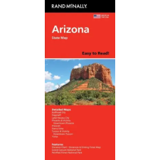 Rand McNally Rand McNally Easy to Read Folded Map: Arizona State Map idegen nyelvű könyv