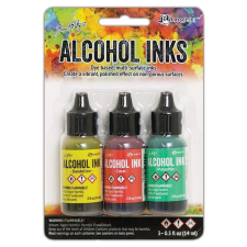 Ranger Alcohol Ink készlet , Tim Holtz® Alcohol Ink / Key West - (1 csomag) bélyegző