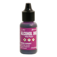 Ranger Alkoholos tinta Wild Plum Tim Holtz Alcohol Ink (14 ml) bélyegző
