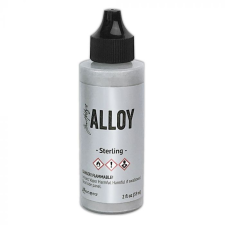 Ranger Alloy 59 ml, Sterling / Tim Holtz® Alcohol Ink (1 db) bélyegző