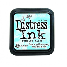 Ranger Bélyegzőpárna , Distress Ink / Tim Holtz - tumbled glass (1 db) bélyegző