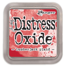 Ranger Distress Oxide Tintapárna - Lumberjack plaid - Tim Holtz (1 db) bélyegző
