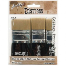Ranger Ecset 3 pack, Distress collage / Collage Brush - Tim Holtz (3 db) ecset
