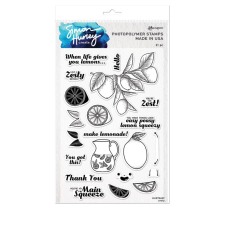 Ranger Ink Szilikonbélyegző - Zesty - Simon Hurley create - Photopolymer Stamp (1 csomag) bélyegző
