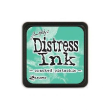 Ranger Mini bélyegzőpárna , Distress Mini Ink / Tim Holtz - Cracked Pistachio (1 db) bélyegző