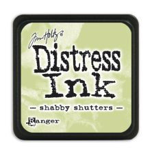 Ranger Mini Bélyegzőpárna Distress Mini Ink Tim Holtz Shabby Shutters (1 db) bélyegző