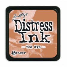 Ranger Mini Bélyegzőpárna , Distress Mini Ink / Tim Holtz - tea dye (1 db) bélyegző