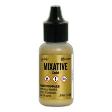 Ranger Mixative - Alcohol Ink - Gold Metallic - Tim Holtz® (15 ml) bélyegző