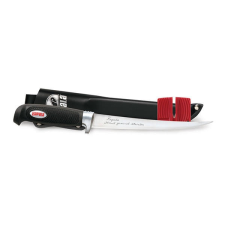 Rapala Soft Grip PROFI filézőkés ajándék kemény bőrtokkal és késélezővel horgászkés