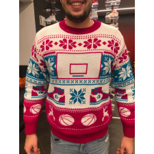Rapcity ugly sweater pulóver unisex színes l férfi pulóver, kardigán