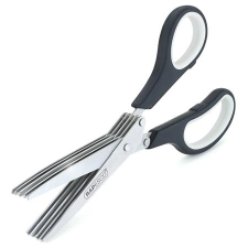 RAPESCO Olló, konyhai, 20 cm, fűszer és papíraprító, 5 penge, (IR1599) (IR1599) olló