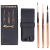 Raphael Összecsukható utazó ecset , Le Voyager Black Wallet Set / Raphaël Le Voyageur Travel Brush (1 csomag)