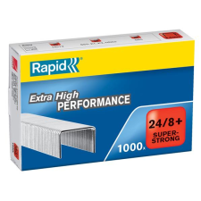 Rapid Tűzőkapocs, 24/8+, horganyzott, RAPID "Superstrong" gemkapocs, tűzőkapocs