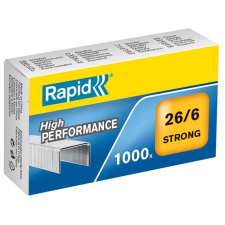  RAPID Tűzőkapocs, 26/6, horganyzott, RAPID &quot;Strong&quot; gemkapocs, tűzőkapocs