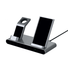 RAPOO XC600 Wireless Charger 3in1 Silver mobiltelefon kellék