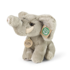 Rappa plüss elefánt ülő 18 cm ECO-FRIENDLY plüssfigura