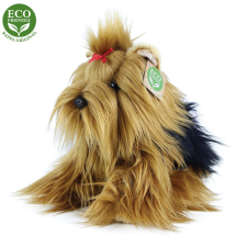 Rappa Plyšový pes Yorkshirský teriér sediaci 23 cm ECO-FRIENDLY plüssfigura