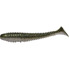 Rapture Ribbed Swing Shad 9,5cm smoke green 7db plasztik csali csali