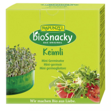 Rapunzel bioSnacky Csíráztató tál mini (fedél, szűrő, vízfelfogó) biokészítmény