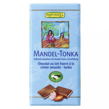 Rapunzel Tejcsokoládé mandula-tonkakrémmel BIO 100g biokészítmény