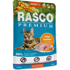  Rasco Premium alutasakos felnőtt macskáknak, pulya homoktövissel 85g macskaeledel