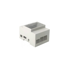 Raspberry Pi 3B/3B+ DIN sínre Rögzíthető Számítógépház - Szürke (RB-CASE+07) számítógép ház