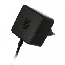 Raspberry Pi tápegység fekete (RB-NETZTEIL4-B) (RB-NETZTEIL4-B) kábel és adapter