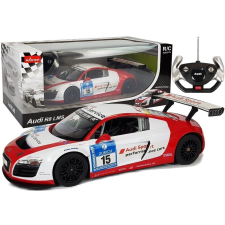 Rastar Autó R/C Audi R8 LMS Rastar 1:14 fehér-piros távirányítós modell