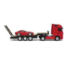 Rastar Mercedes-Benz Actros + AMG GT 1:24 autópálya és játékautó