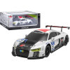 Rastar R/C 1_24 Távirányítású AUDI R8 LMS Sportkocsi Fekete-fehér (20606)