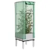  Rattan megjelenésű magaságyás melegháztakaróval 40x40x140 cm