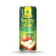 Rauch Gyümölcslé, 100 százalék , 0,33 l, dobozos, RAUCH Happy day, Apple (KHI450) üdítő, ásványviz, gyümölcslé