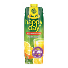 Rauch Happy Day 100% narancslé gyümölcshússal 1 l üdítő, ásványviz, gyümölcslé