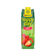Rauch Hungária Kft. Happy Day Happy 1l 35% Eper üdítő, ásványviz, gyümölcslé
