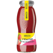 Rauch Üdítőital, szénsavmentes, 0,2 l, RAUCH " Prémium", eper üdítő, ásványviz, gyümölcslé