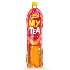 Rauch Üdítőital, szénsavmentes, 1,5 l, RAUCH &quot;Mytea&quot;, őszibarack üdítő, ásványviz, gyümölcslé