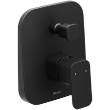 Ravak 10° kád és zuhany csaptelep süllyesztett fekete X070156 csaptelep