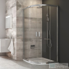 Ravak BLIX BLCP4-90 90x90 cm-es negyedköríves tolóajtós zuhanykabin,Króm+Transparent 3B270C00Z1