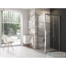 Ravak BLIX BLDP2+BLPS 120x90 cm-es tolóajtós zuhanykabin,króm/transparent 0PVG0C00Z1SET120BLPS90 kád, zuhanykabin