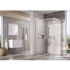 Ravak BLIX SLIM BLSRV2K+BLSRV2K 80x100 cm-es tolóajtós,sarokbelépős zuhanykabin,króm/transparent X1XM40C00Z1SET80100