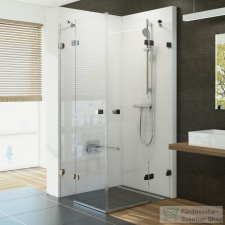 Ravak BRILLIANT BSRV4 100x100 cm-es nyílóajtós zuhanykabin,króm+transparent,1UVAAA00Z1SET kád, zuhanykabin
