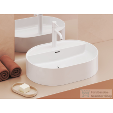 Ravak Ceramic 55 O SLIM Shelf 55x40 cm-es kerámia mosdó,fehér XJX01155003 szaniter