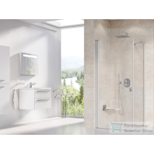 Ravak CHROME CRV1+CPS 90x90 cm-es nyílóajtós,zuhanykabin oldalfallal,szatén/transparent 1QV70U01Z1SET90CPS90 kád, zuhanykabin