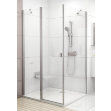Ravak Chrome CRV2-90 kétrészes zuhanyajtó krómhatású kerettel, transparent edzett biztonságiüveggel kád, zuhanykabin