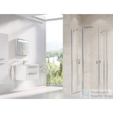 Ravak CHROME CRV2+CRV2 80x110 cm-es nyílóajtós,sarokbelépős zuhanykabin,króm/transparent 1QV40C00Z1SET80110 kád, zuhanykabin
