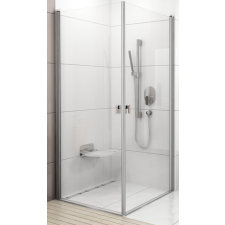 Ravak Chrome zuhanyajtók 100 cm dönthető alumínium fényes/átlátszó üveg 1QVA0C01Z1 fürdőkellék