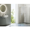 Ravak COOL! COSD+COPS 80x80 cm-es nyílóajtós zuhanykabin fix oldalfallal,króm/transparent X0VV40A00Z1SET80COPS80