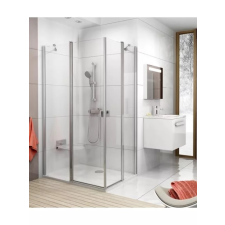 Ravak CRV2-80 Zuhanyajtó krom hatású+transparent(1QV40C00Z1) kád, zuhanykabin