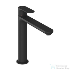 Ravak Eleganta 220 magasított mosdó csaptelep leeresztő nélkül,Black matt X070387 csaptelep