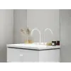 Ravak Espirit álló mosdócsaptelep, 3 furatos 270 mm leeresztő nélkül ES 018.10WV, White Velvet (X070238)